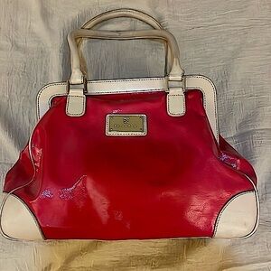 Trina Turk Cherry Red Satchel